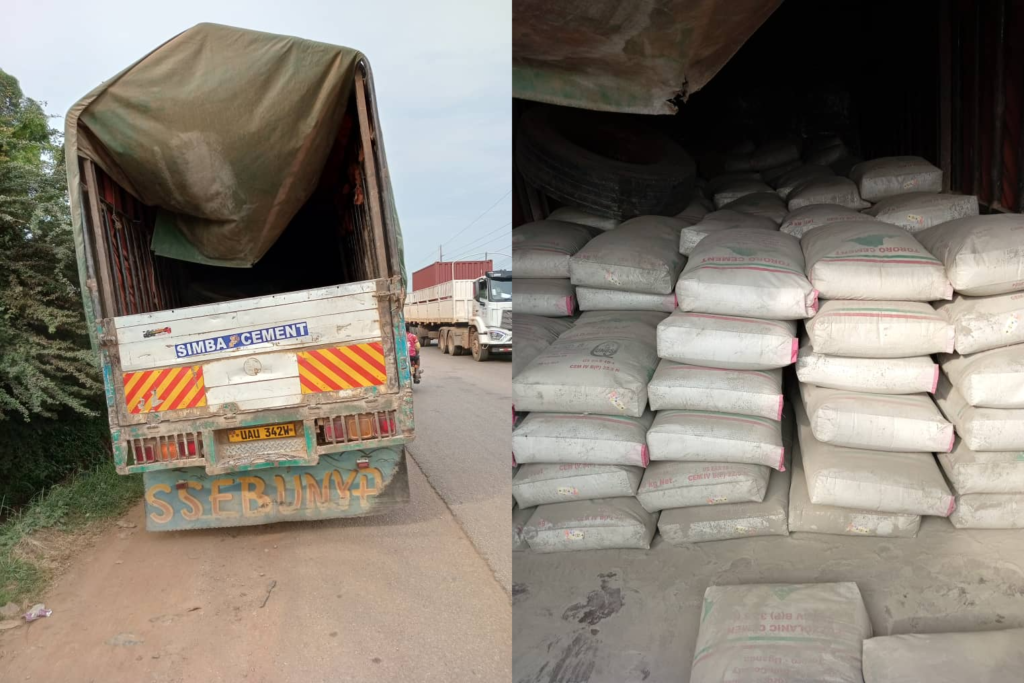Image | over 700 bags of fake cement intercepted in tororo