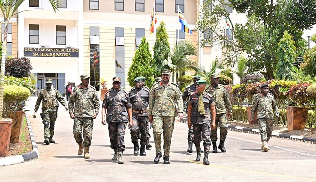 Gen Muhoozi Kainerugaba Meets DRC Generals to Strengthen Regional Security Efforts