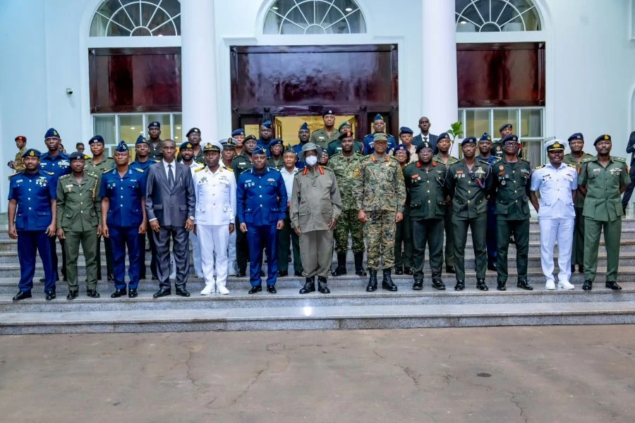 Museveni roots for clean energy in meeting with Ghanaian military officers